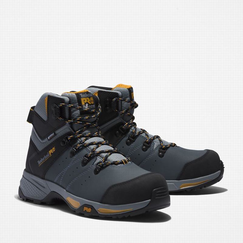 Timberland Switchback Waterproof Comp-Toe Hikers Radne Čizme Žute | 5267158