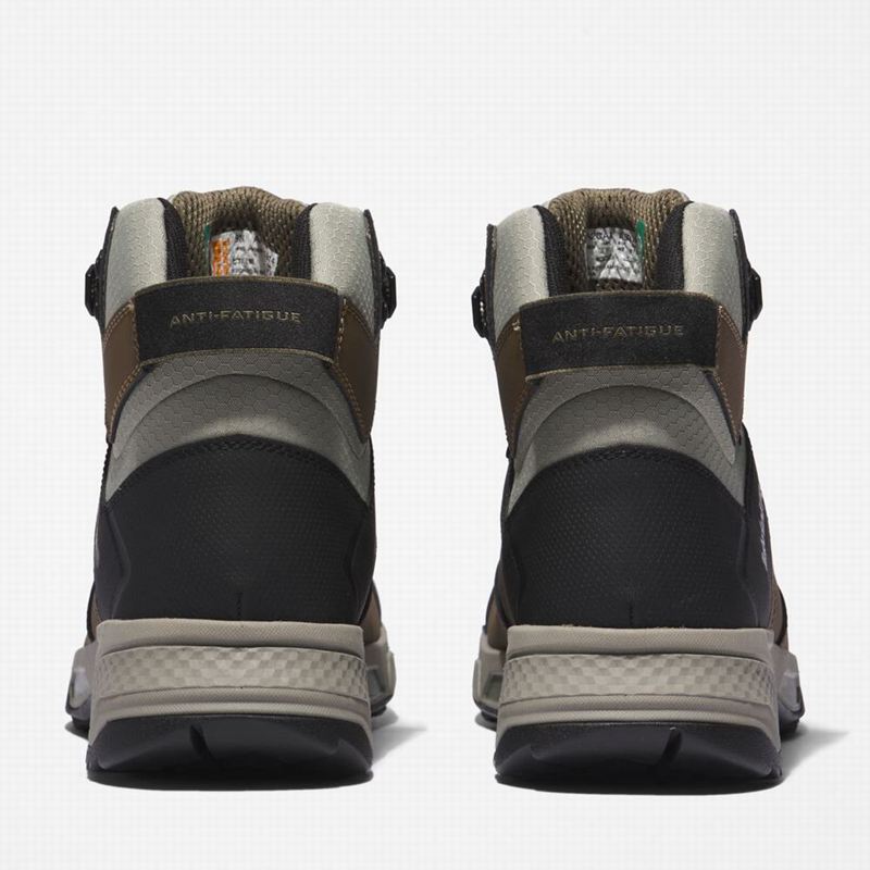 Timberland Switchback Waterproof Soft-Toe Radne Čizme Maslinasto Zelene | 5884542