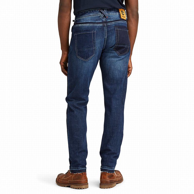 Timberland Tapered-leg Comfort Traperice Plave | 33678018