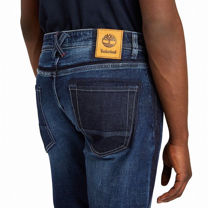 Timberland Tapered-leg Comfort Traperice Plave | 33678018