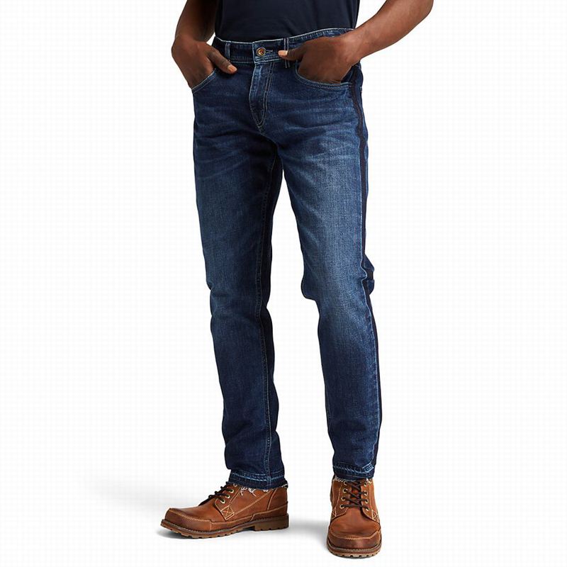 Timberland Tapered-leg Comfort Traperice Plave | 33678018
