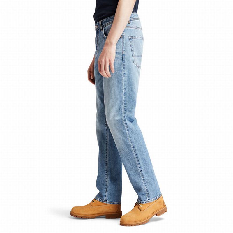 Timberland Tapered-leg Comfort Traperice Plave | 38063025