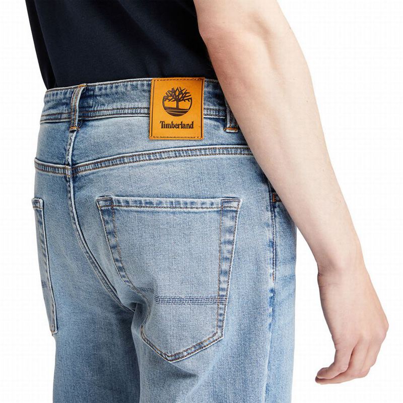 Timberland Tapered-leg Comfort Traperice Plave | 38063025