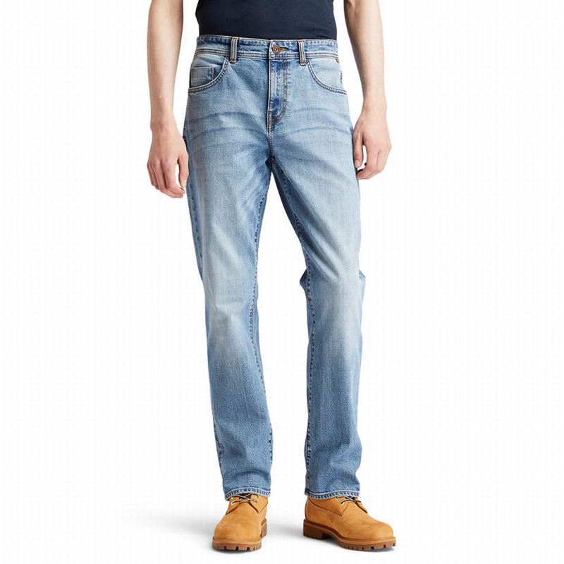 Timberland Tapered-leg Comfort Traperice Plave | 38063025