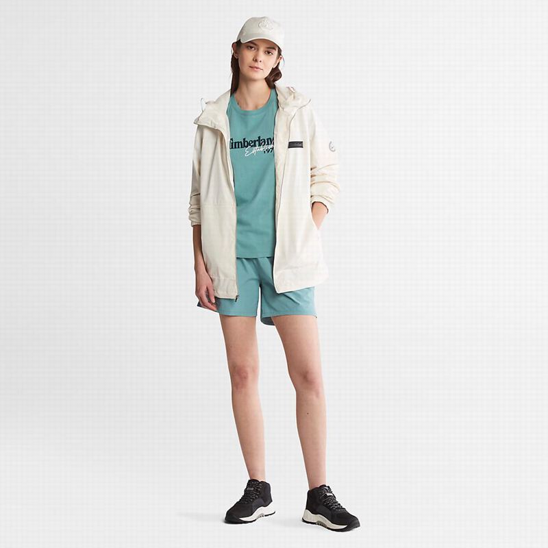 Timberland Technical Kratke Hlače Tirkizne | 61970686