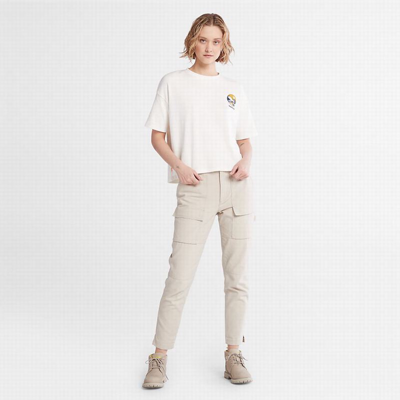 Timberland Tencelx Refibra Technology Majice Bijele | 59490865
