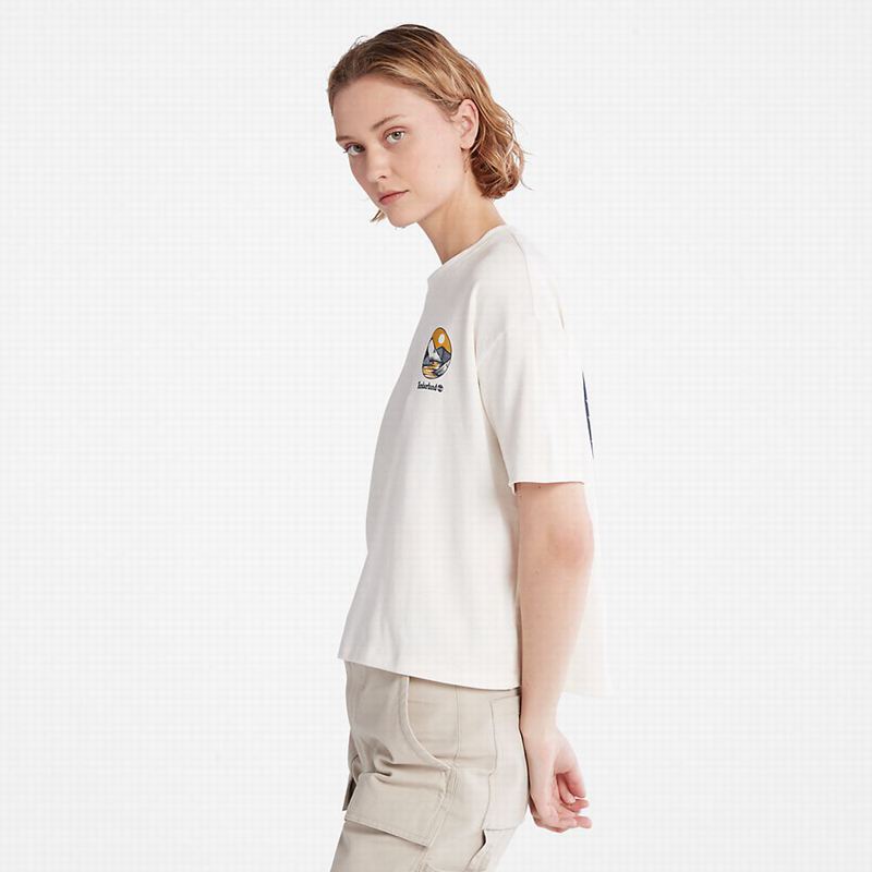 Timberland Tencelx Refibra Technology Majice Bijele | 59490865
