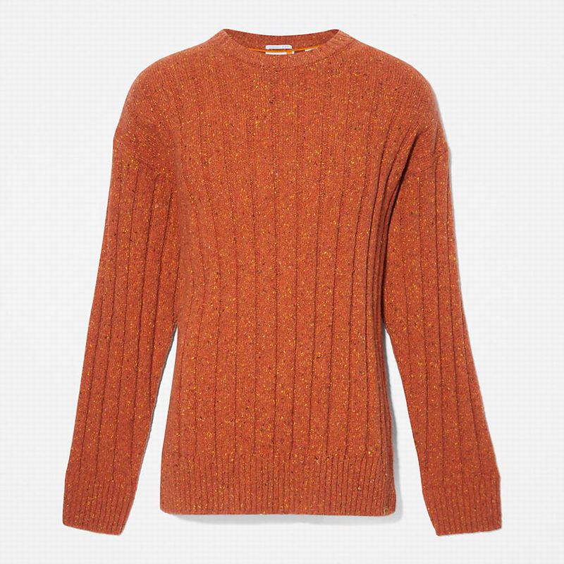 Timberland Textured Crewneck Skakači Narančaste | 90885163
