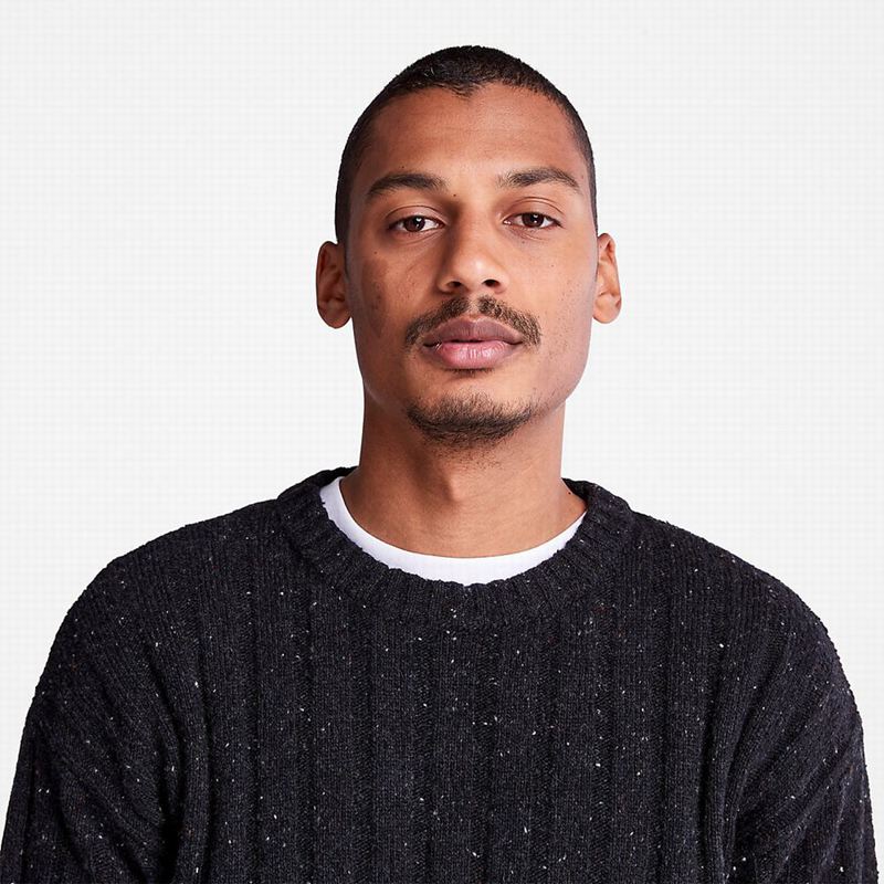 Timberland Textured Crewneck Skakači Sive | 3949449