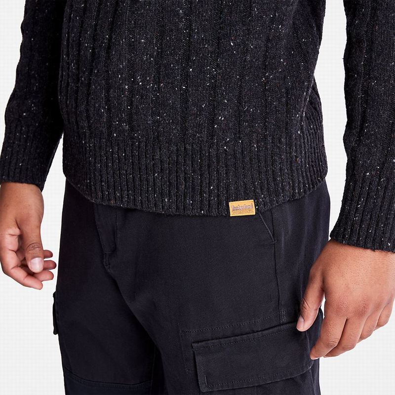Timberland Textured Crewneck Skakači Sive | 3949449