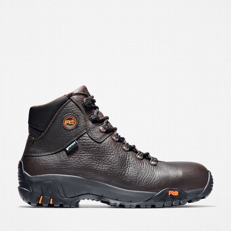 Timberland TiTAN Alloy Toe Waterproof Radne Čizme Smeđe | 88702041