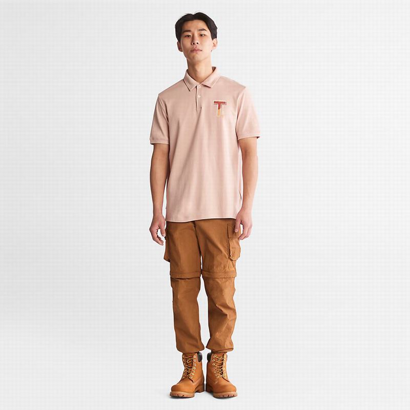 Timberland Timber Fresh Polo Majice Roze | 60184205