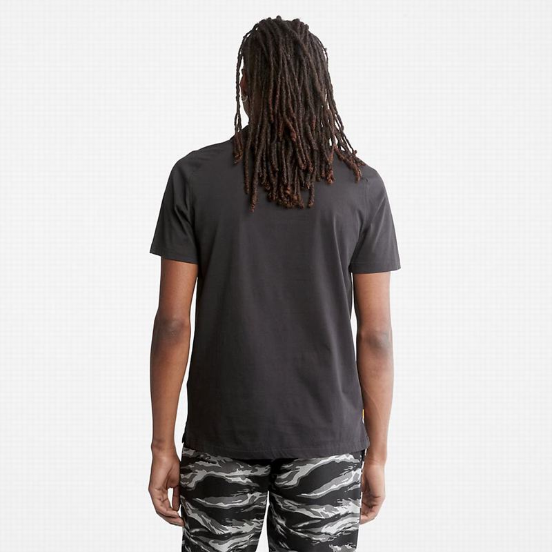 Timberland Timber Fresh Supima Cotton Polo Majice Crne | 39453093