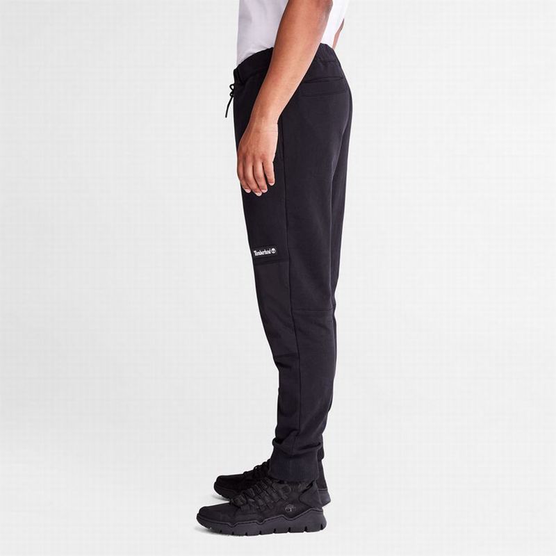 Timberland Tonal Knee Tracksuit Bottoms Jogger Hlače Crne | 44573944