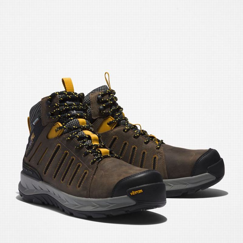 Timberland Trailwind Waterproof Comp-Toe Radne Čizme Žute | 71070783