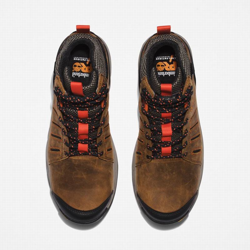 Timberland Trailwind Waterproof Comp-Toe Radne Čizme Crvene | 75234166