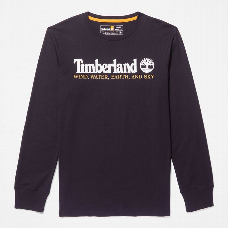 Timberland Tree Logo Dugi Rukav Crne | 15372379