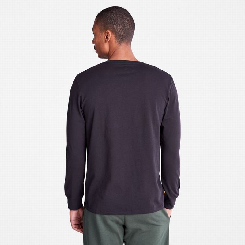 Timberland Tree Logo Dugi Rukav Crne | 15372379
