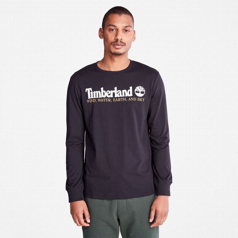 Timberland Tree Logo Dugi Rukav Crne | 15372379