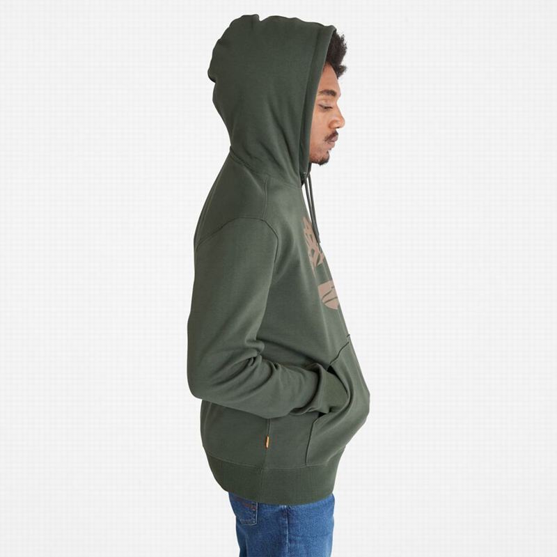 Timberland Tree-Logo Majica S Kapuljačom Smeđe | 1246763