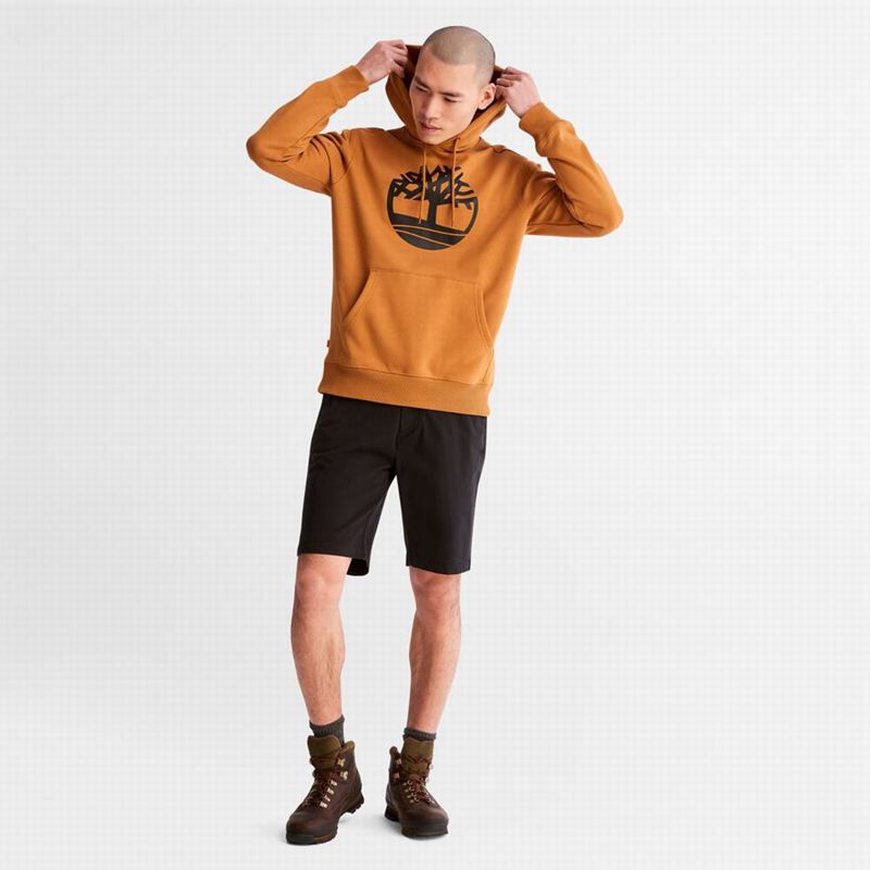 Timberland Tree-Logo Majica S Kapuljačom Crne | 15275061