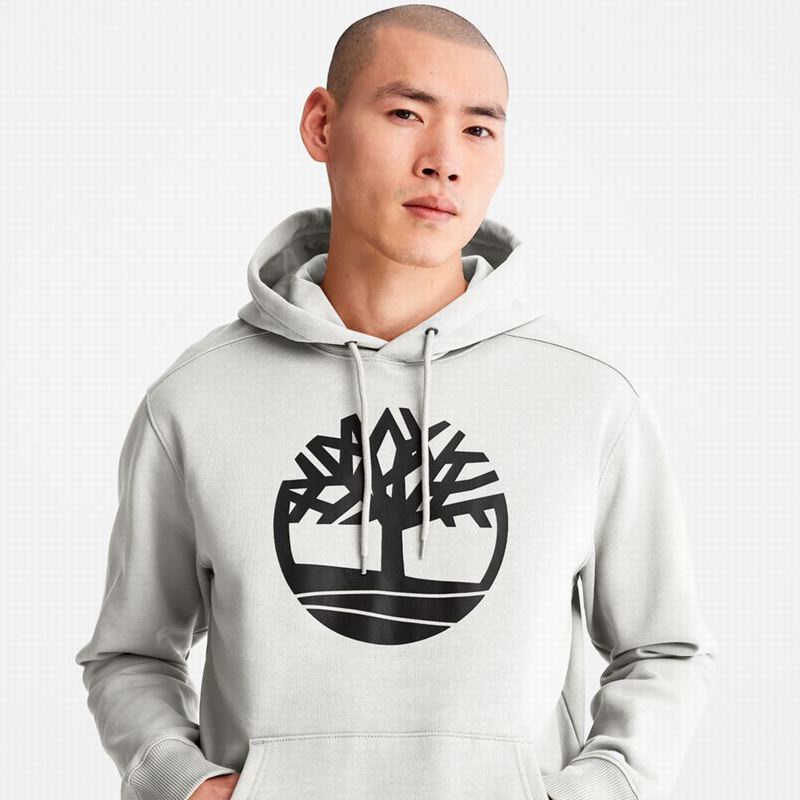 Timberland Tree-Logo Majica S Kapuljačom Bijele | 18779906