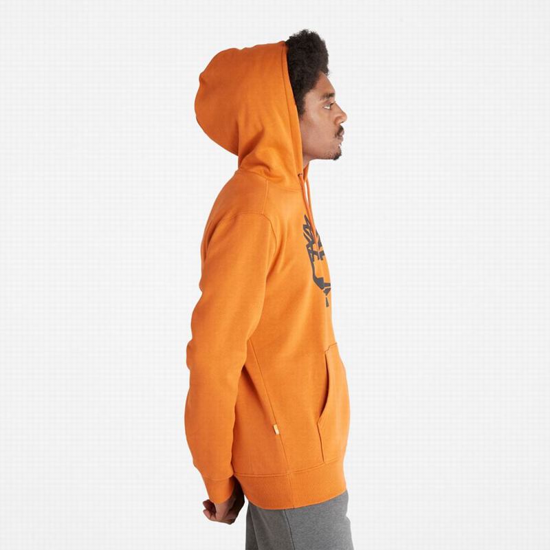 Timberland Tree-Logo Majica S Kapuljačom Narančaste | 57147998