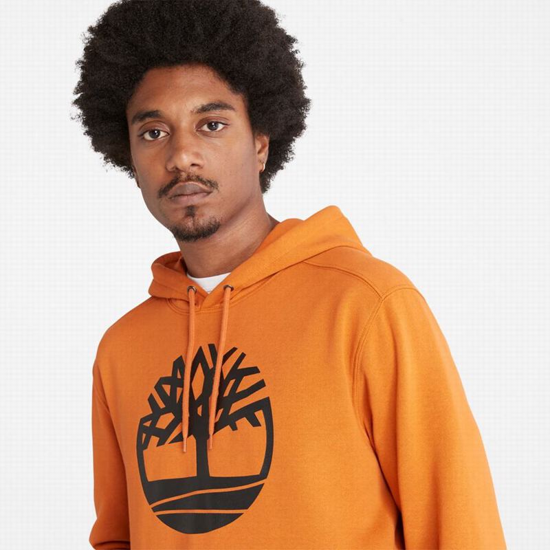 Timberland Tree-Logo Majica S Kapuljačom Narančaste | 57147998