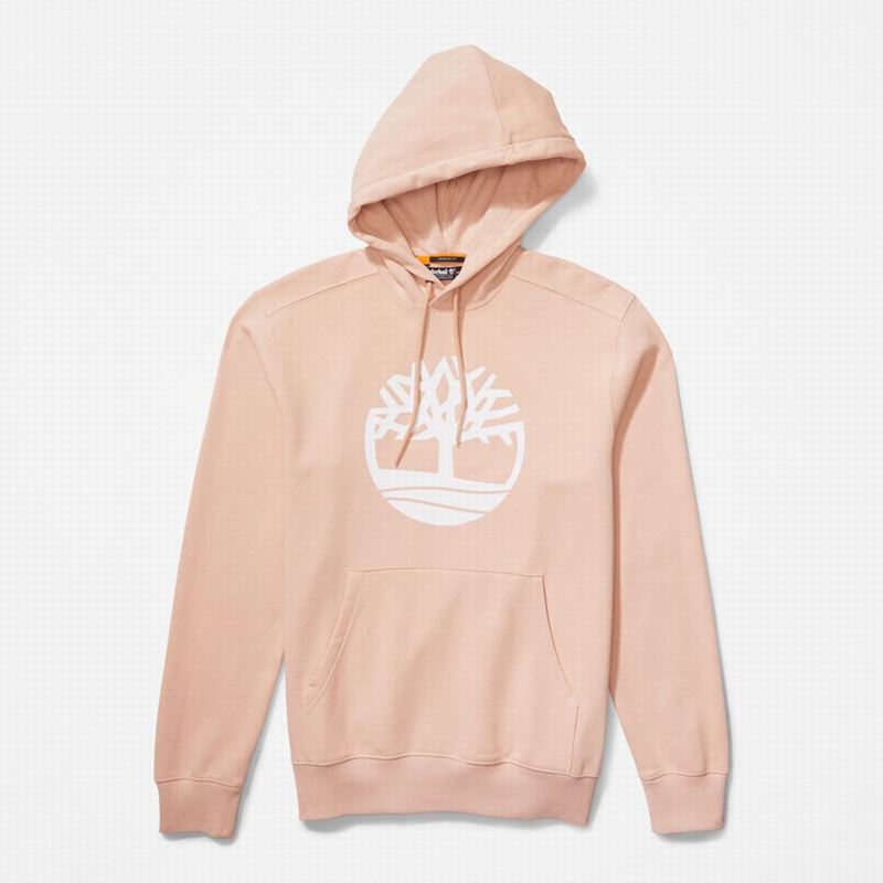Timberland Tree-Logo Majica S Kapuljačom Roze | 81111075
