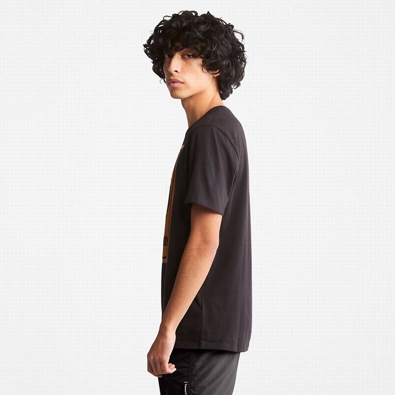 Timberland Tree Logo Majice Crne | 33046345