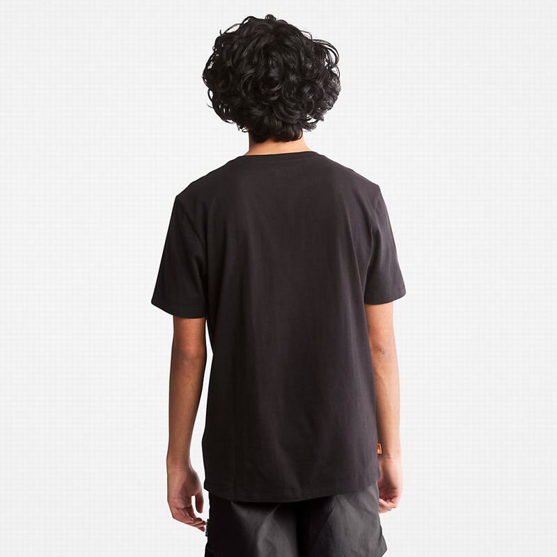 Timberland Tree Logo Majice Crne | 33046345