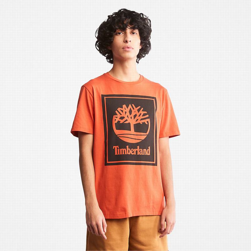 Timberland Tree Logo Majice Narančaste | 89960976
