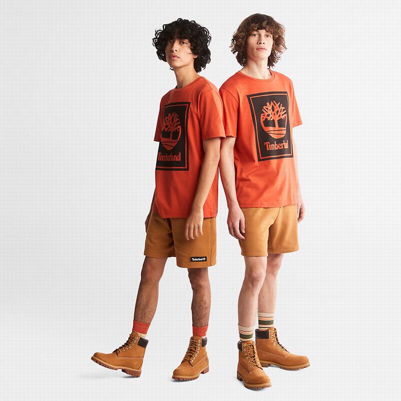 Timberland Tree Logo Majice Narančaste | 89960976