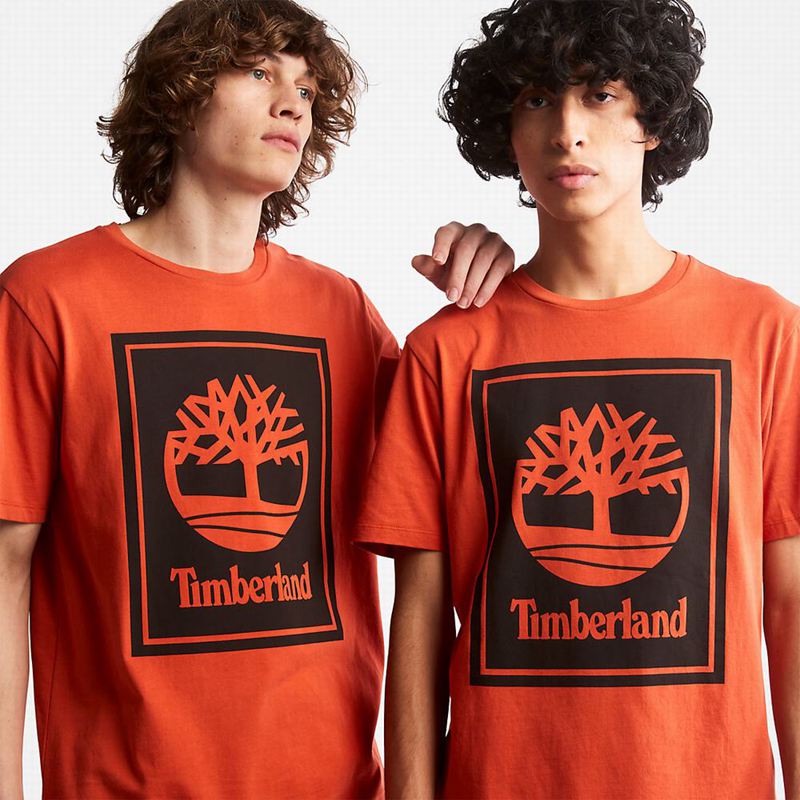 Timberland Tree Logo Majice Narančaste | 89960976