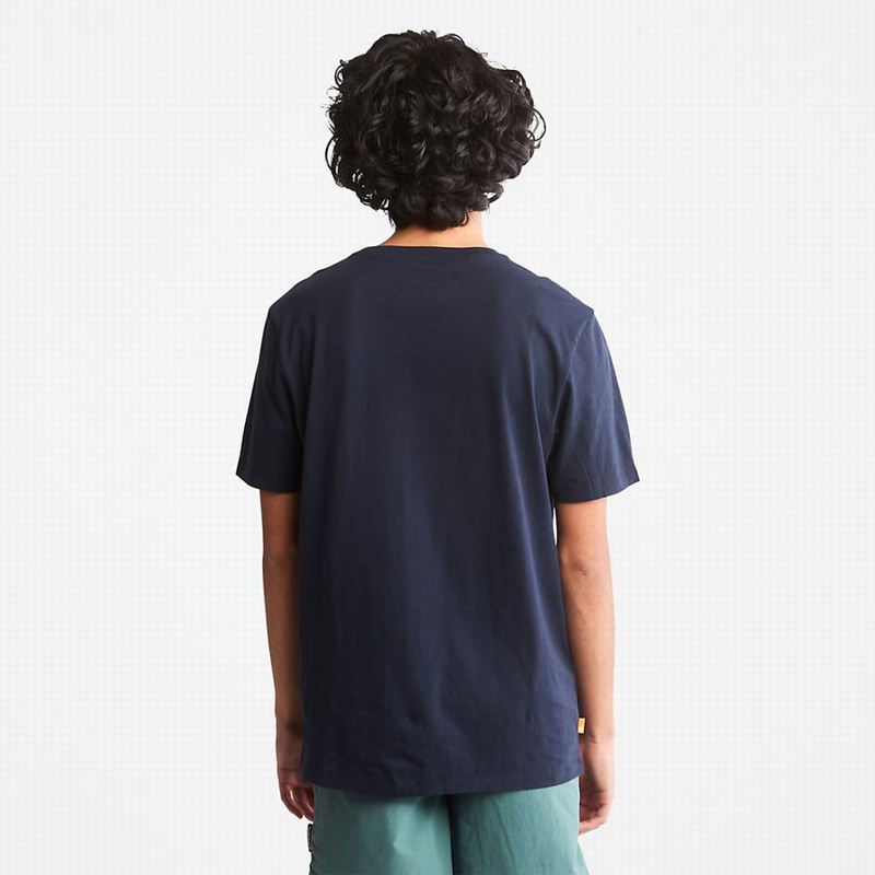 Timberland Tree Logo Majice Tamnoplave | 32339150