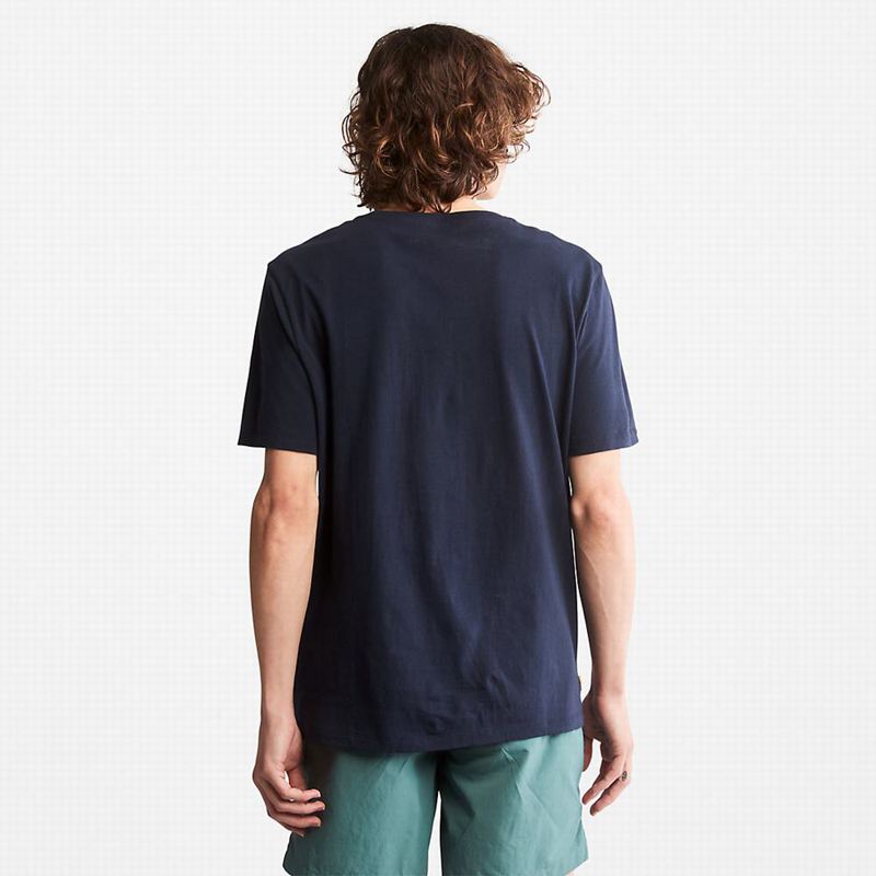 Timberland Tree Logo Majice Tamnoplave | 32339150