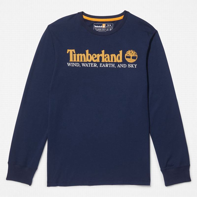 Timberland Tree-Logo Majice Tamnoplave | 99273626