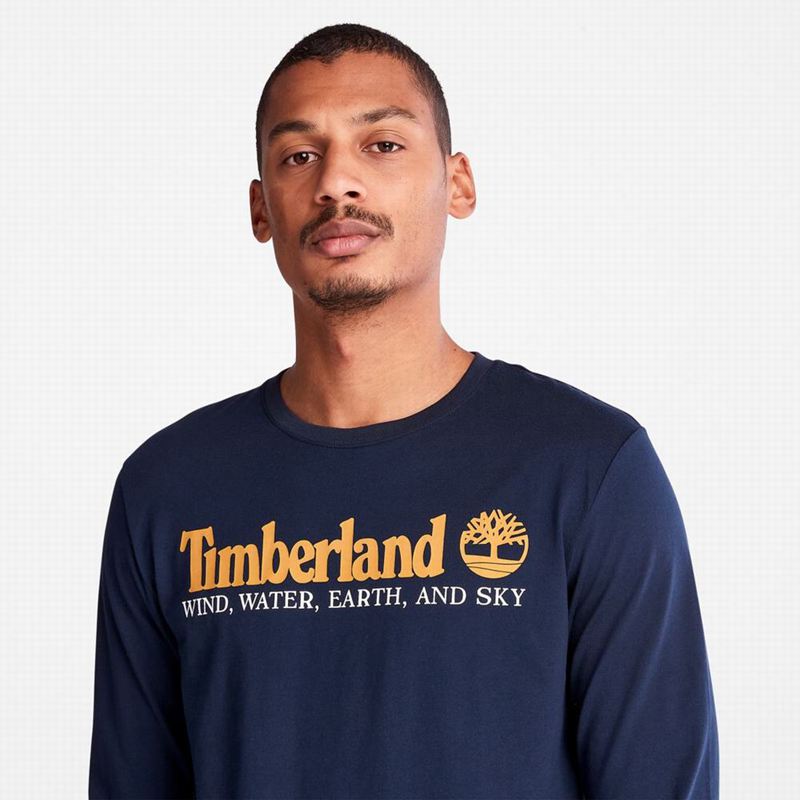 Timberland Tree-Logo Majice Tamnoplave | 99273626