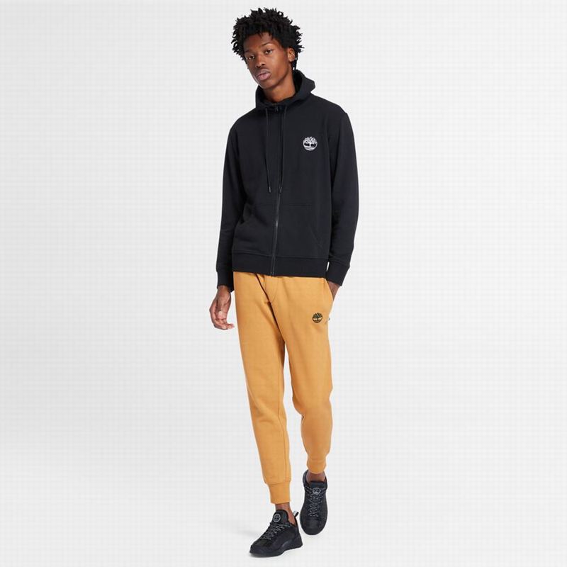 Timberland Tree-Logo Swea Jogger Hlače Smeđe | 34427908