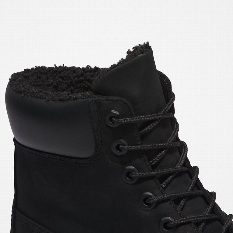 Timberland Tree Vault 6 Inch Warm Čizme Crne | 73746685
