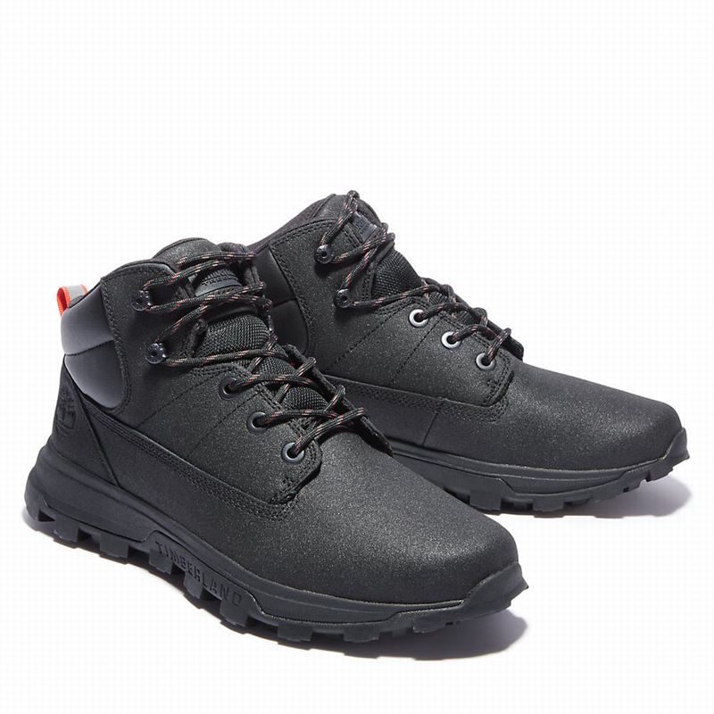 Timberland Treeline Chukka Čizme Crne | 58993530