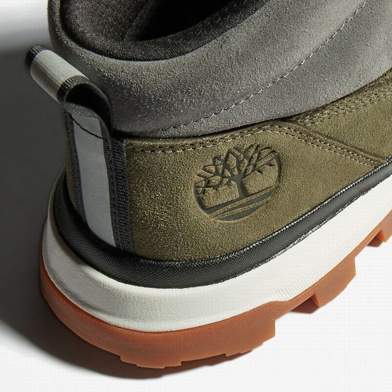 Timberland Treeline Chukka Čizme Maslinasto Zelene | 16149457
