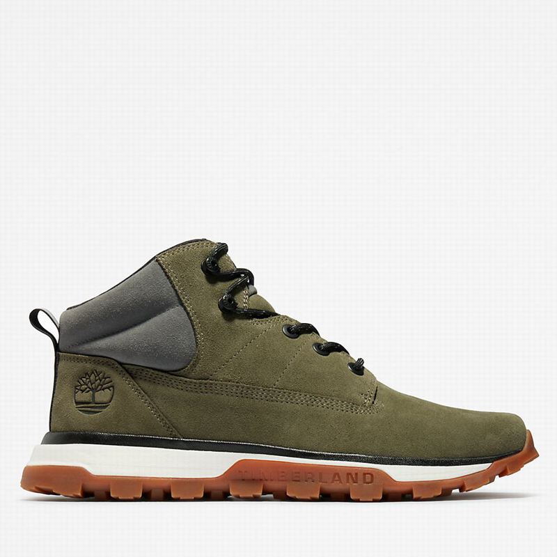 Timberland Treeline Chukka Čizme Maslinasto Zelene | 16149457