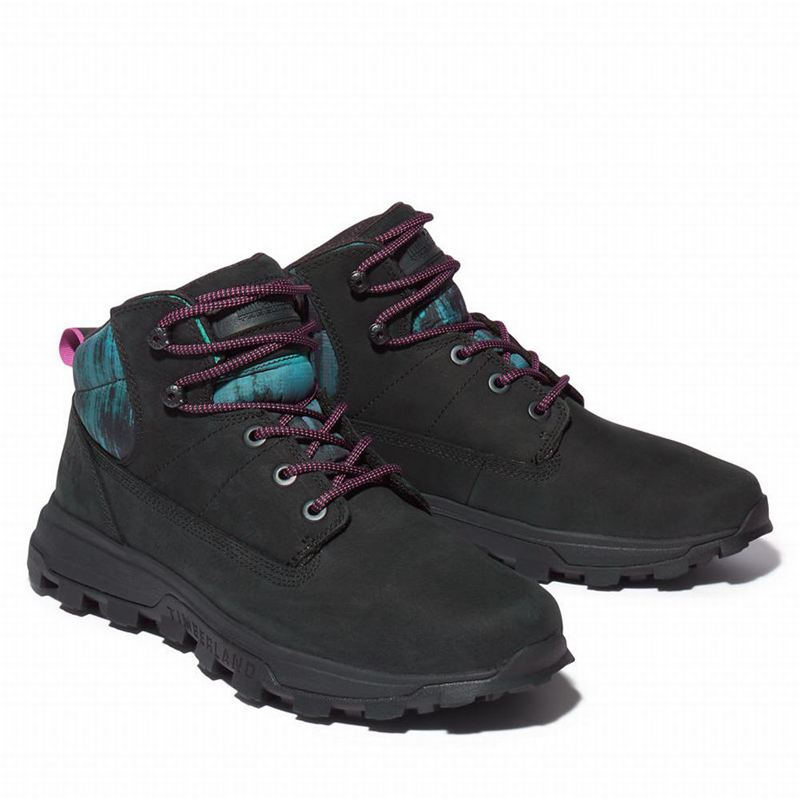 Timberland Treeline Mid Planinarske Cipele Crne | 12961863
