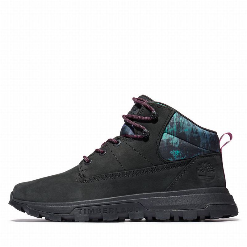 Timberland Treeline Mid Planinarske Cipele Crne | 12961863