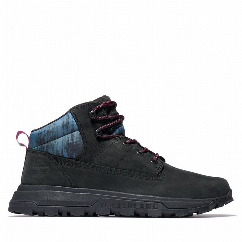 Timberland Treeline Mid Planinarske Cipele Crne | 12961863