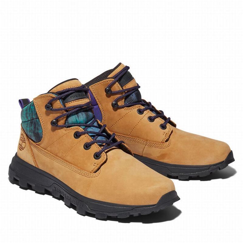 Timberland Treeline Mid Planinarske Cipele Žute | 29584169