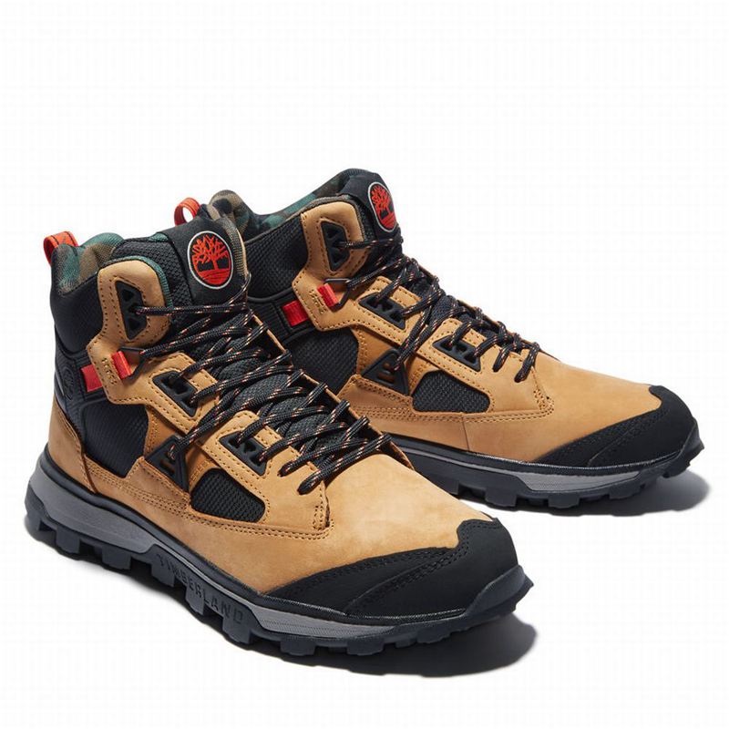 Timberland Treeline STR Mid Planinarske Cipele Žute | 99526337