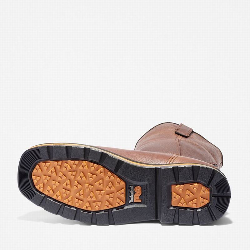 Timberland True Grit Met Guard Composite Toe Waterproof Radne Čizme Smeđe | 55809939