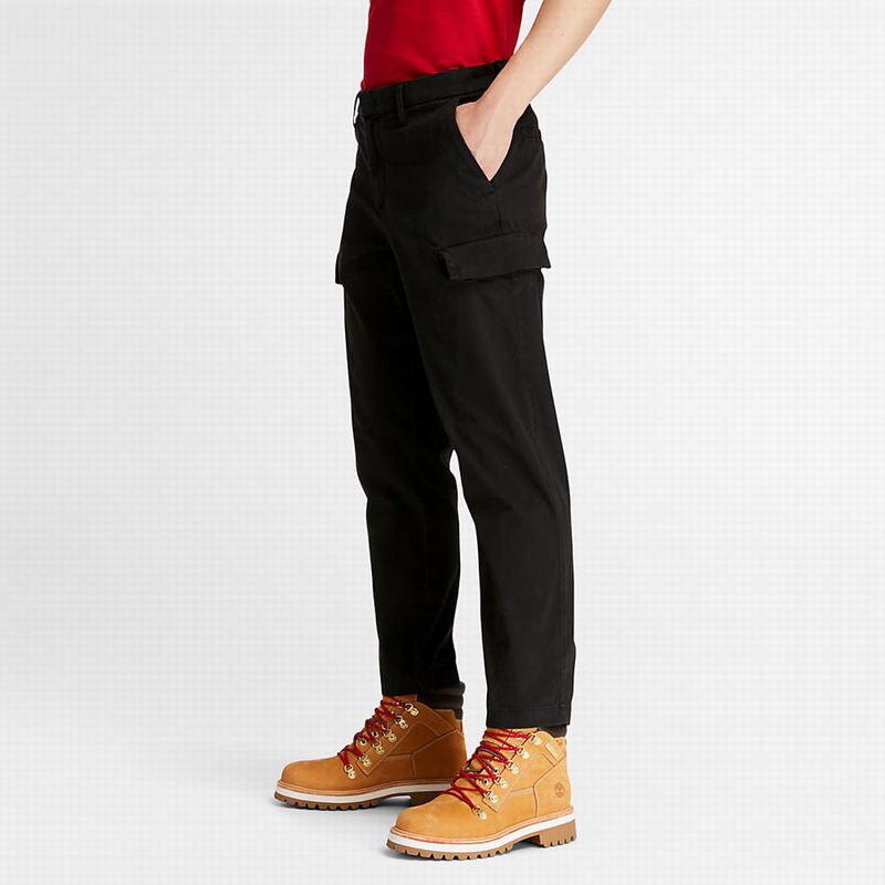 Timberland Ultrastretch Cargo Hlače Crne | 99725237